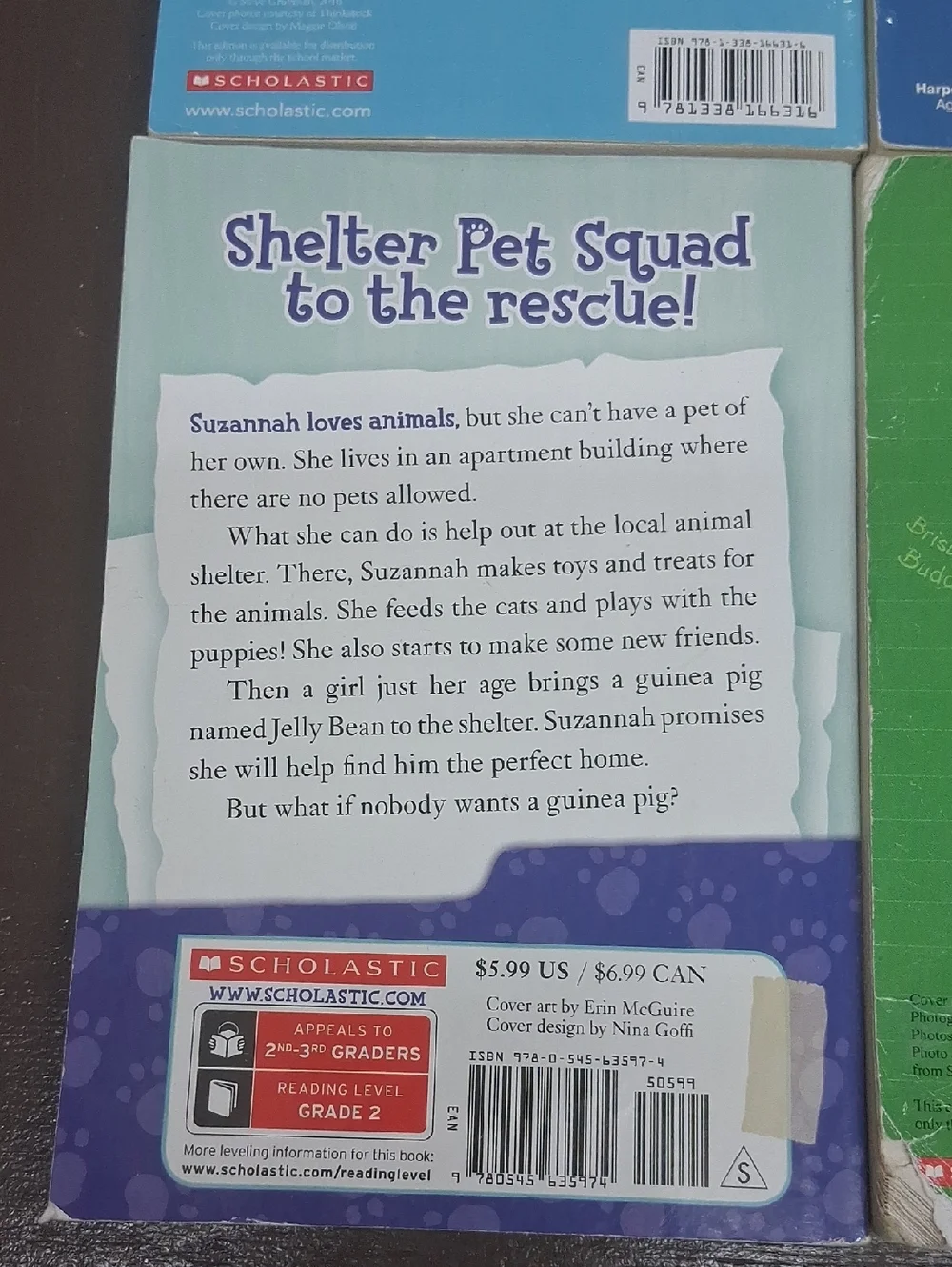 collection of paperback books from the According to Humphrey & Classroom‎ Pets